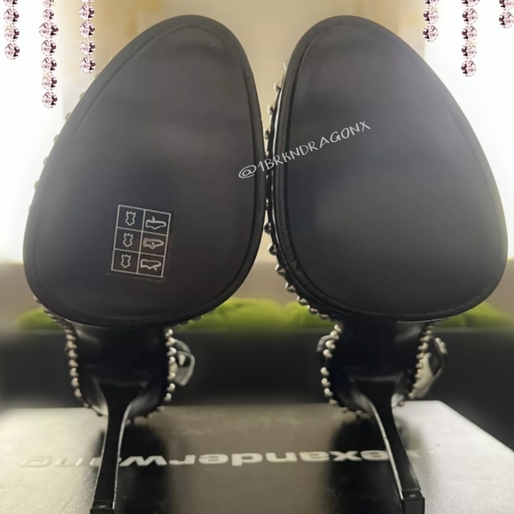 NWT Crystal Studded Platform Heels Open Toe Embellished Ankle Strap Luxury Heel - Picture 13 of 16